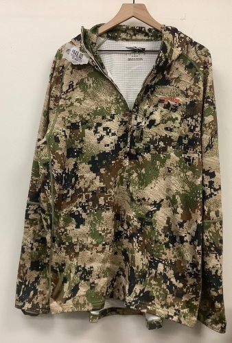 Sitka Mens 1/4 Zip Pull Over, XXL, E-Comm Return - Lot 172G