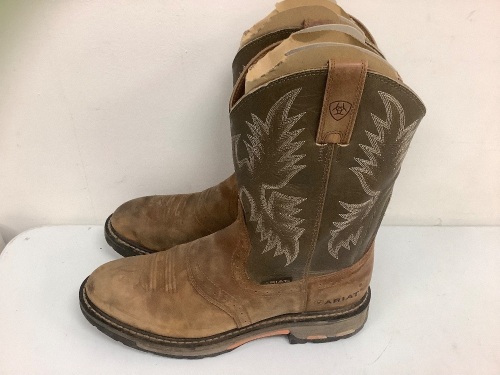 Ariat Work Boots, 11.5D, E-Comm Return - Lot 244G