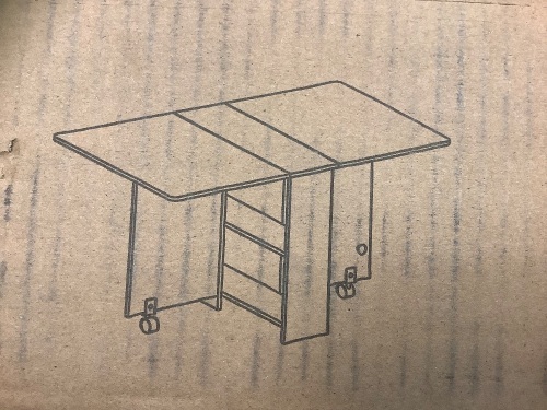 Folding Table, E-Comm Return - Lot 251G