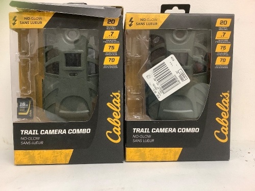 Lot of (2) Trail Cam Combos, E-Comm Return - Lot 273G