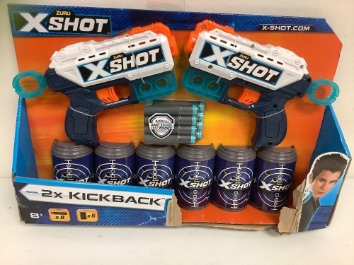 Zuru X-Shot, New w/ Damaged Box - Lot 274G