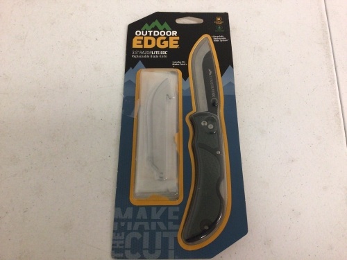 Outdoor Edge Replaceable Blade Knife, E-Commerce Return, Sold as is - Lot 332