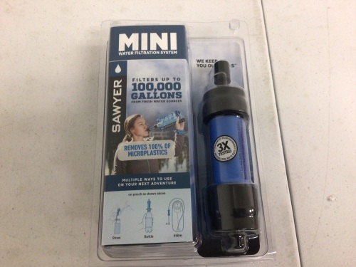 Mini Water Filtration System, Appears New, Sold as is - Lot 334