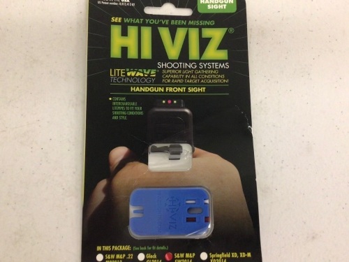 Hi Viz Handgun Front Sight, E-Commerce Return, Sold as is - Lot 339