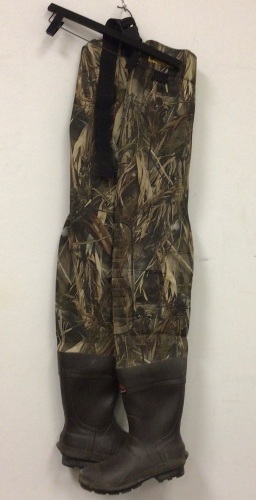 Mens Waist High Waders, 10R, E-Commerce Return, Sold as is - Lot 518