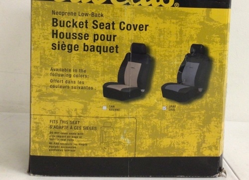 Neoprene Bucket Seat Cover, E-Commerce Return, Sold as is - Lot 535
