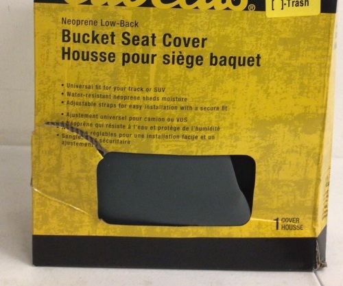 Neoprene Bucket Seat Cover, E-Commerce Return, Sold as is - Lot 537
