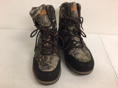 SHE Womens Boots, 9M, E-Commerce Return, Sold as is - Lot 549