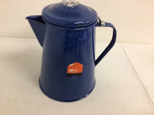 Enamelware Percolator, Appears New, Sold as is - Lot 551