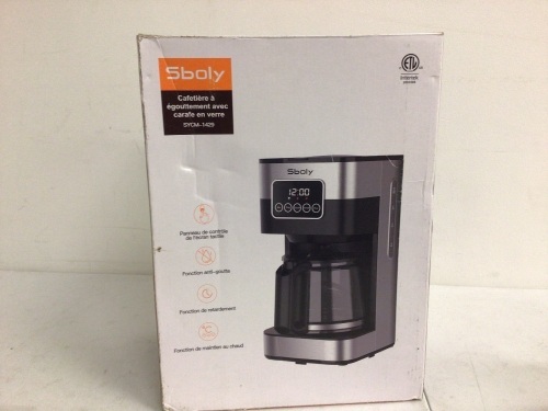 Programmable Coffee Maker, Appears New, Sold as is - Lot 561