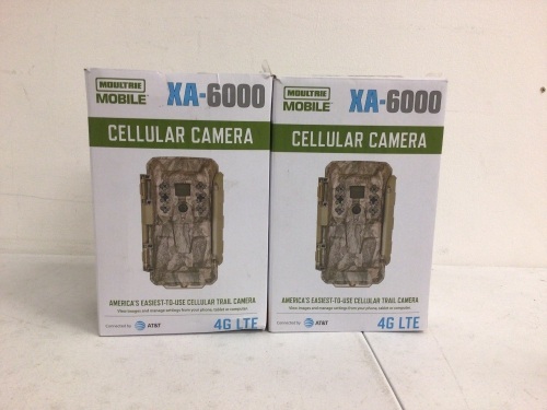 Lot of (2) Moultrie Trail Camera, E-Commerce Return, Sold as is - Lot 563