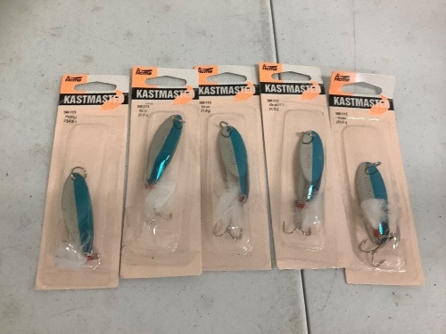 Lot of (5) Fishing Lures, Appears New, Sold as is - Lot 602