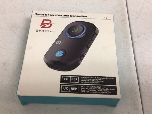 Smart BT Receiver and Transmitter, Appears New, Sold as is - Lot 670