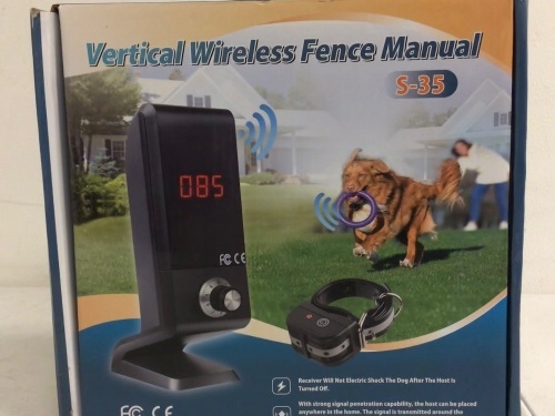 Wireless Fence, Appears New, Sold as is - Lot 661
