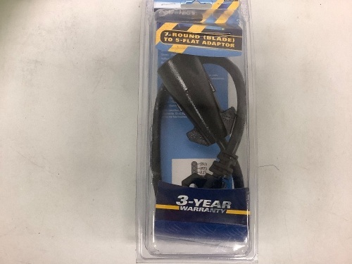 Optronics 7-Round to 5-Flat Adapter, E-Comm Return - Lot 703G