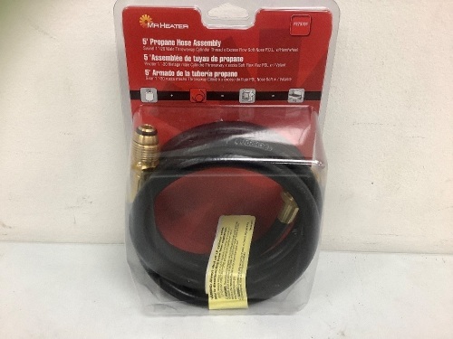 Mr Heater 5' Propane Hose Assembly, E-Comm Return - Lot 698G