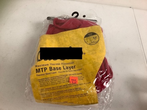 Youth Base Layer 1/4 Zip, S 6-8, E-Commerce Return, Sold as is - Lot 624G