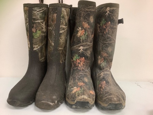 Mens Rubber Boots, 10 and 12, E-Commerce Return, Sold as is - Lot 685G