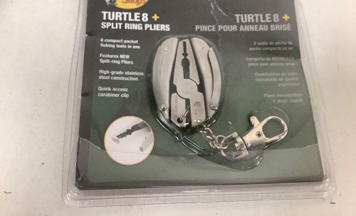 Turtle8+Split Ring Pliers, E-Commerce Return, Sold as is - Lot 671G