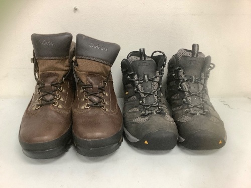 Lot of (2) Mens Shoes, 10 and 12, E-Commerce Return, Sold as is - Lot 678G