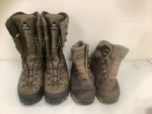 Lot of (2) Mens Boots, 10.5W and 13, E-Commerce Return, Sold as is - Lot 686G