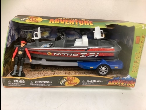 Adventure Boat playset, E-Commerce Return, Sold as is - Lot 661G