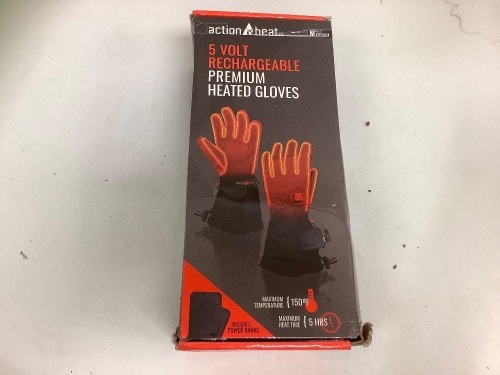 Action Heat Gloves, Mens M, E-Commerce Return, Sold as is - Lot 662G