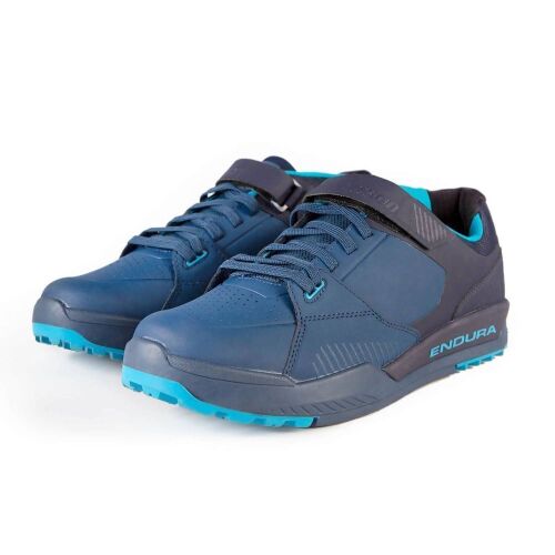 Endura MT500 Burner Clipless Shoes, Navy, Size 10.5  - Lot 232