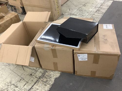 Lot of (24) Gift Boxes with Magnetic Lids, 2 Pack  - Lot 650