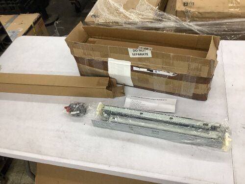 Full Extension Under Mounting Drawer Slides, Soft Close with Switch, Set of 4  - Lot 652
