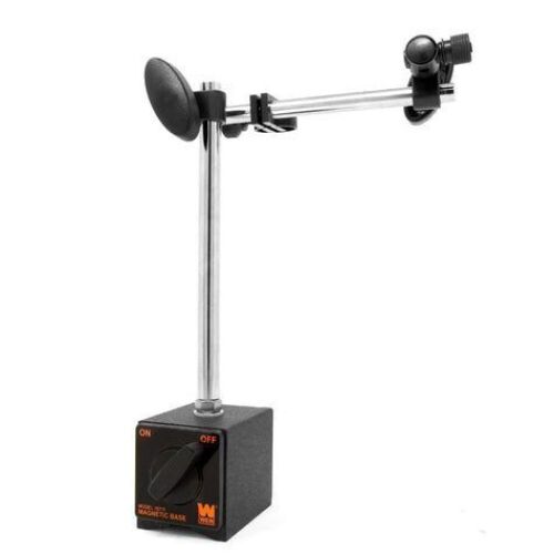 WEN 10711 Industrial-Strength Adjustable Magnetic Base for Dial Indicators - Lot 713