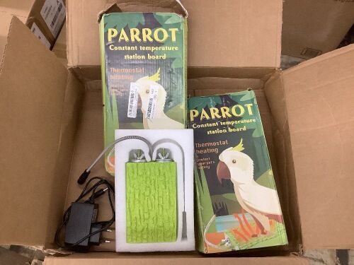 Lot of (2) Parrot Constant Temperature Station Board - Needs US Plug Adapter - Lot 743