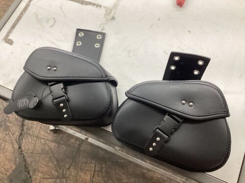 Motorcycle Saddle Bags  - Lot 542