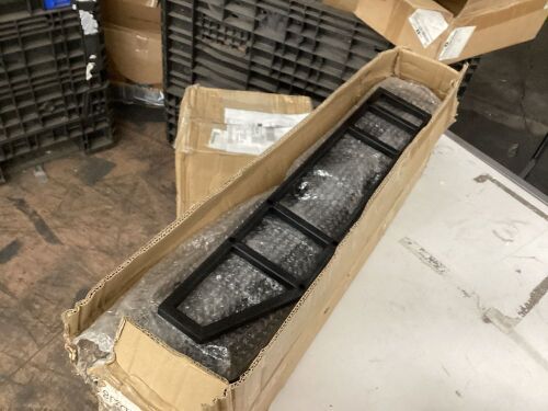 Lot of (2) Black Storage Shelves - Lot 544