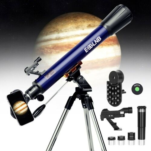 700mm Astronomical Telescope 525X with Phone Adapter for Beginner Moon Watching - Lot 662