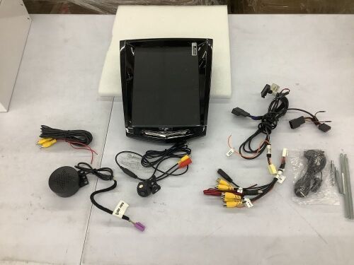 Tesla Style Vertical Screen Car Multimedia Player  - Lot 677
