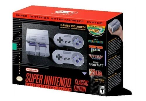 Super Nintendo Classic Edition with 21 Preloaded Games  - Lot 580