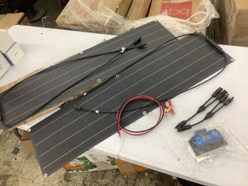 300W Flexible Solar Panels, Set of 2  - Lot 282