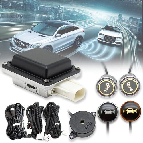EWAY Car Microwave Blind Spot Radar Detectors Sensor System Auto Safety Monitoring Assistant BSD LCA ODW RCTA for SUVs Trucks RVs  - Lot 93