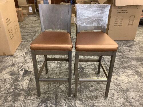 Pavar Bar Stools, Set of 2 - Lot 42