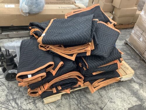 Lot of (50) Moving Blankets, Mixed Sizes & Conditions, Mostly New - Lot 294