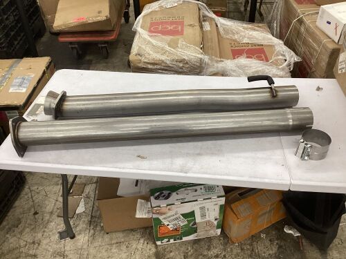 Diesel Exhaust Pipes  - Lot 498