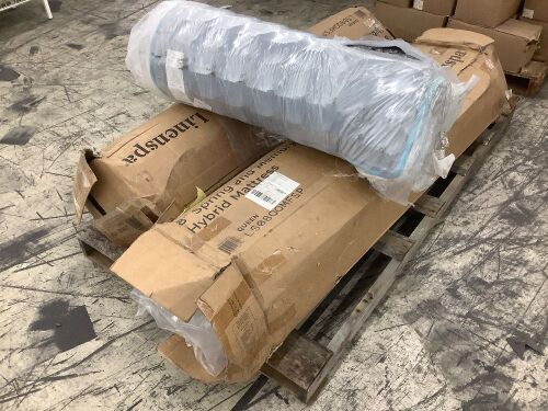 Lot of (3) Mattresses, Have Been Rolled Up for a Long Time - Lot 439