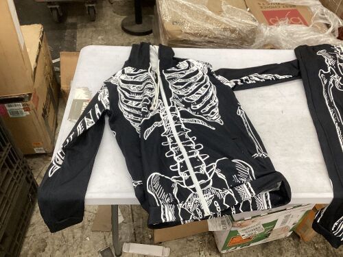 Skeleton Sweat Suit, Unknown Size - Lot 381