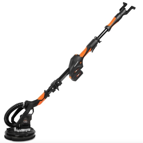 WEN 20409 20V Max Variable Speed Cordless Brushless Drywall Sander with 5.0 Ah Battery and Charger - Lot 149