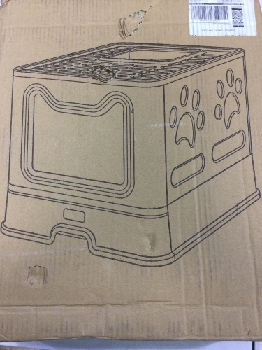 Cat litter box with lid  - Lot 50