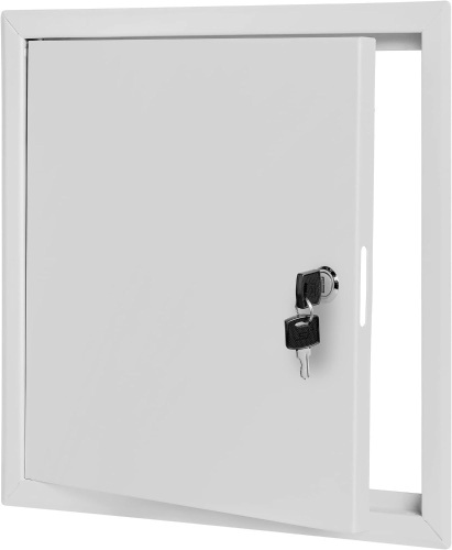 Premier Access Panel 24 x 24 Metal Access Door for Drywall 3000 Series Access Panel for Wall and Ceiling Electrical and Plumbing (Keyed Cylinder Latch) - Lot 119