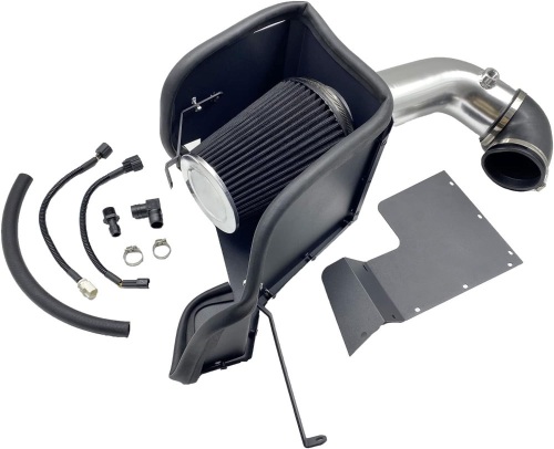 Cold Air Intake Kit High Performance Fit for 2009-2019 Dodge Ram 1500 2500 500 1500 Classic 5.7L V8 (Silver&Black) - Lot 159