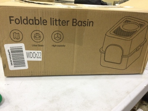 foldable litter basin  - Lot 286