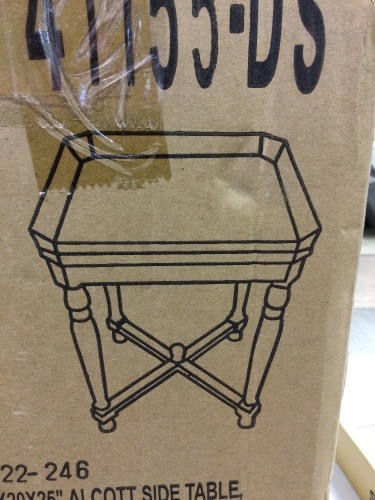 alcott side table - Lot 325
